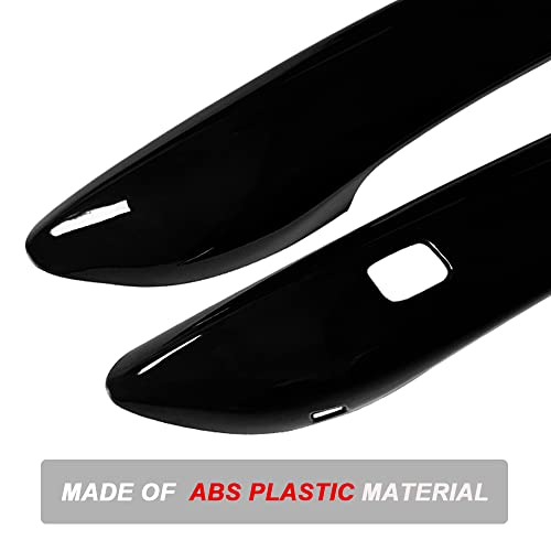 DEYTOP Door Handle Cover Compatible with Hyundai Elantra 2021-2023 Accessories Exterior Door Handle Cover for Hyundai Elantra Accessories Door Handle Protector Trim with 2 Smart Keyhole (Gloss Black) - Image 4