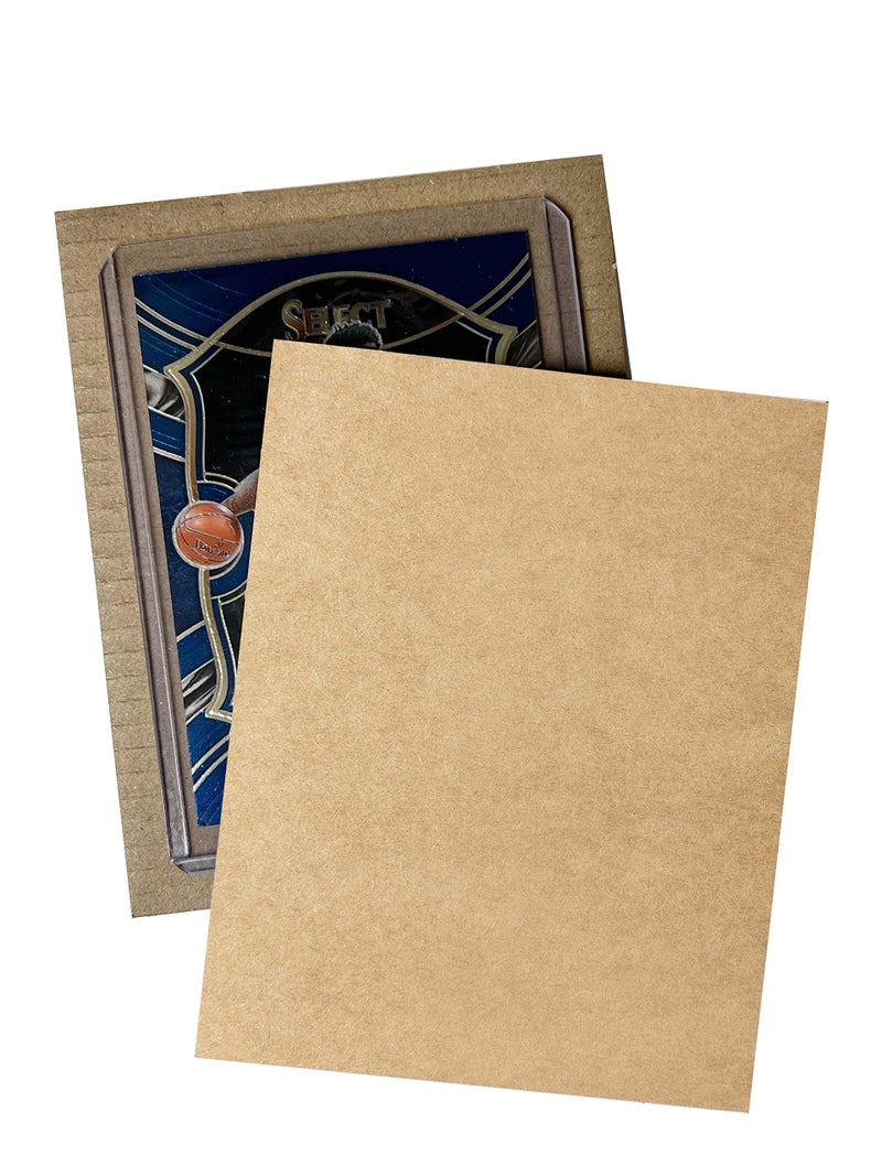 ANSSDO 200 Packs Corrugated Cardboard Sheets, Premium 3.5x4.5 Kraft Cardboard Divider Inserts Bulk Flat for Sport Cards, Trading Cards Shipping Protectors, Mailing (3.5x4.5-200 Pack) - Image 4