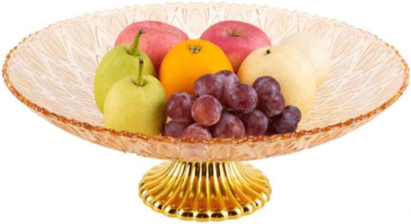 Clefairy Round Footed Bowl Plastic Fruit Bowl Footed Fruit Tray Dessert Display Stand Kitchen Counter Serving Bowl Countertop Centerpiece Stand - Image 2