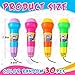 Woanger 30 Pcs Echo Microphone Fun Voice Amplifying Microphone Multicolored Retro Battery Free Speech Therapy Toys Lightweight Echo Mic for Singing Music Birthday BBQ Party Supply 75 x 22 Inch - Image 2