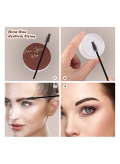 KASTWAVE Eyebrow Stamp Stencil Kit One Step Brow Printing Kit  - Image 4