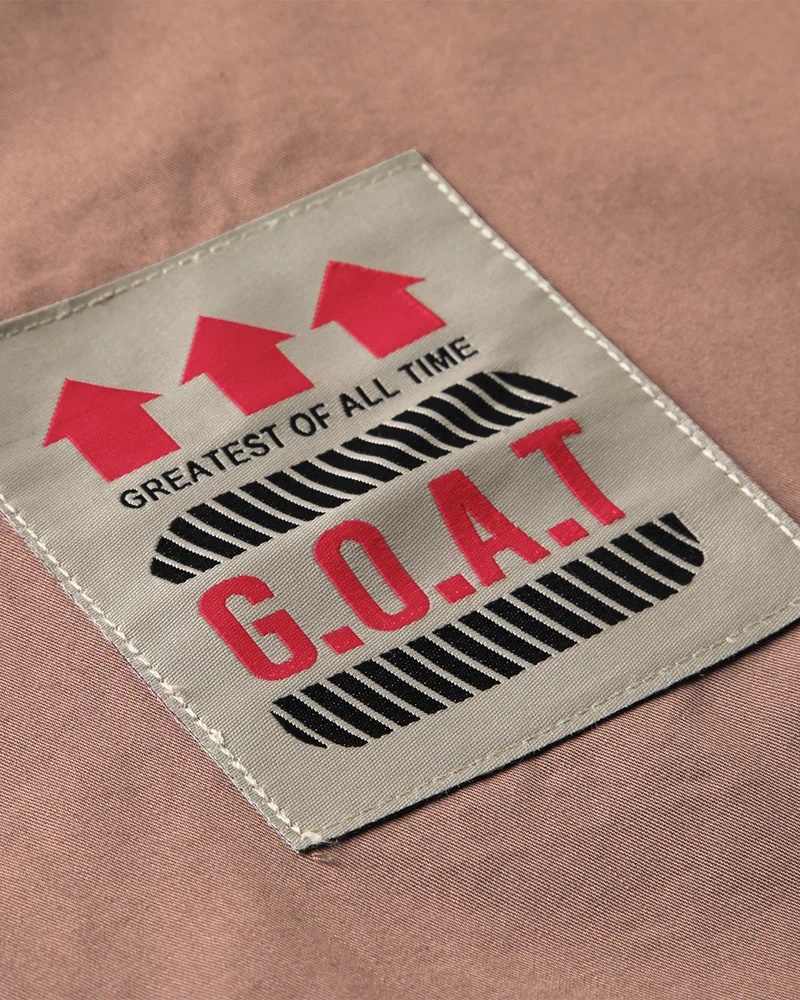 bewakoof Men's Mocha Mousse Brown  Legendary Typography Shacket