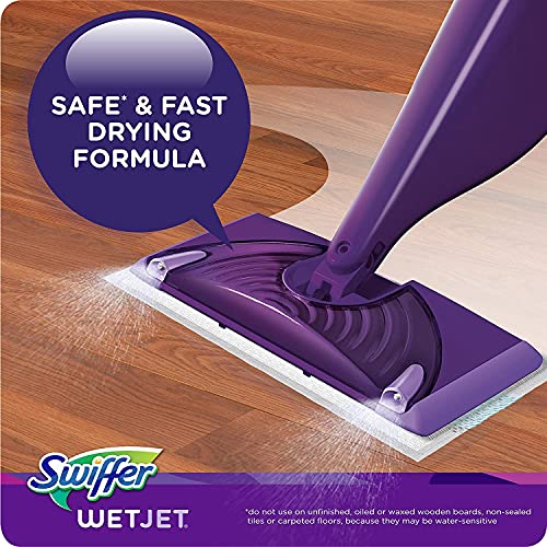 Swiffer WetJet Floor and Hardwood Multi-Surface Cleaner Solution Refills, Open Window Fresh Scent, 1.25L (Pack of 2) - Image 3