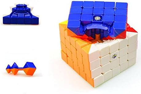 CuberSpeed مكعب كيوبرسبيد مويو 5x5 بدون ملصقات مكعب سحري 5x5x5 بدون ملصقات - Image 3