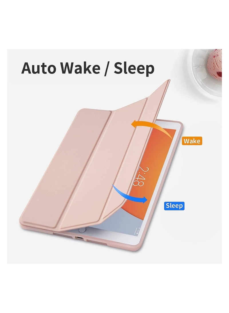 Raxoom iPad 9th/8th/7th Generation Case (2021/2020/2019) iPad 10.2-Inch Case with Pencil Holder [Sleep/Wake] Slim Soft TPU Back Smart Magnetic Stand Protective Cover Cases - Image 3