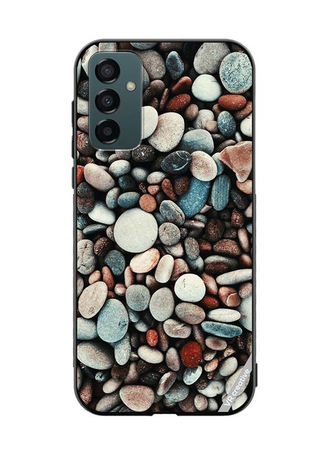 Protective Case Cover For Samsung Galaxy F23 Pebbles Design Multicolour