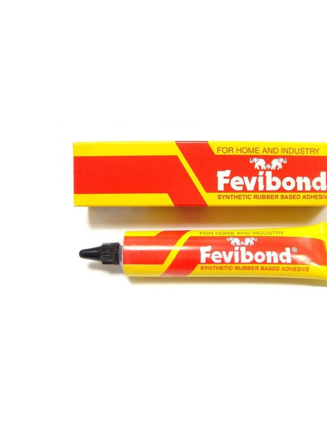 Fevibond Synthetic Rubber Base Glue Adhesive Canvas Cork Rexine Leather Shoe Sole Glue 50ml