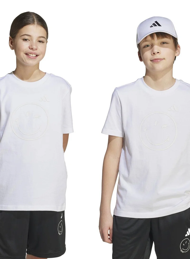 Adidas adidas J Smi Tee White Not Sports Specific T-Shirts