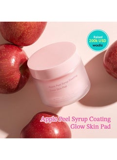 SUNGBOON EDITOR Apple Peel Syrup Coating Glow Skin Pad Facial Exfoliant Blemish & Dead Skin Clearing Pads Moisturize Hydrating Korean Skincare  - Image 5