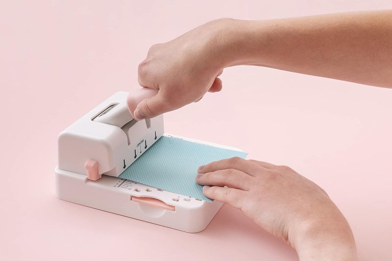 We R Memory Keepers We R Disc Cinch Book Binding Tool-White/Pink - Image 3