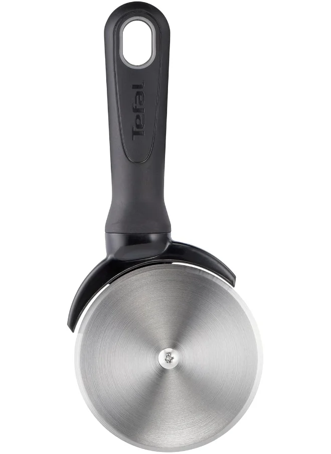تيفال TEFAL Comfort Pizza Cutter | Kitchen Tool | High-Heat Resistance | Scratch-Free for Cookware | Dishwasher-Safe | Ergonomic Design | Black | Stainless Steel | 2 Years Warranty
