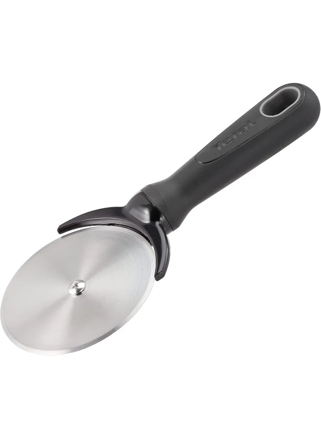 تيفال TEFAL Comfort Pizza Cutter | Kitchen Tool | High-Heat Resistance | Scratch-Free for Cookware | Dishwasher-Safe | Ergonomic Design | Black | Stainless Steel | 2 Years Warranty