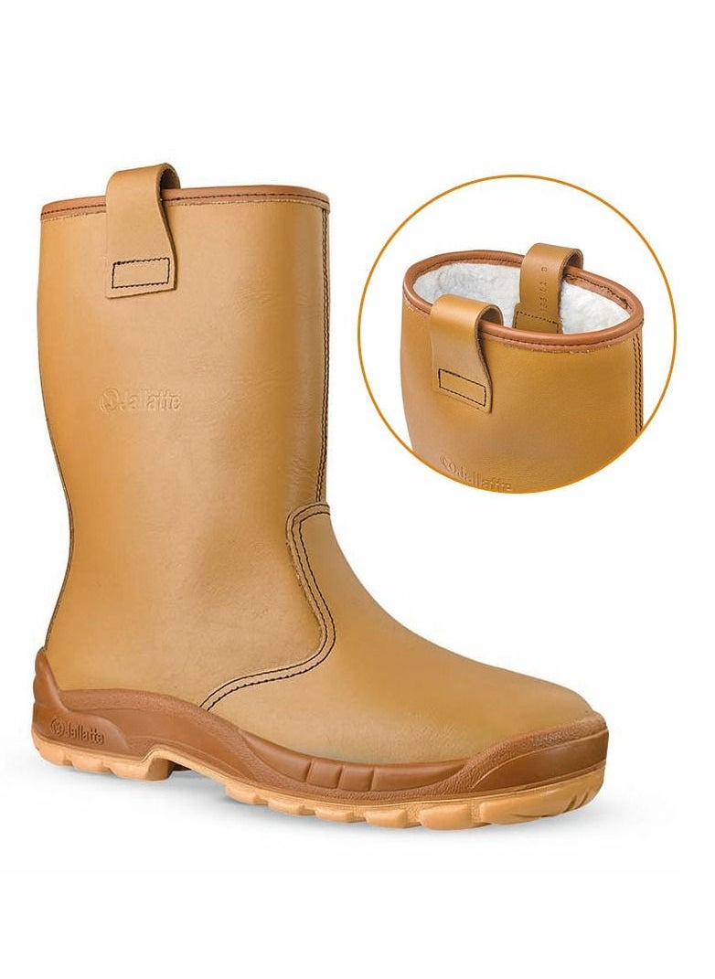 Jallatte - Jalaska Honey Leather Rigger Work Safety Steel Toecap Boots - Image 1