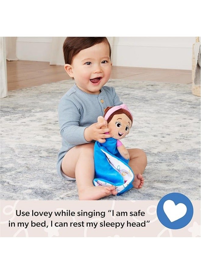 Ms. Rachel بطانية أمان قابلة للعناق الرسمية، مزدوجة الجوانب، قابلة للغسل في الغسالة للأطفال من عمر 0-1+ - Image 3