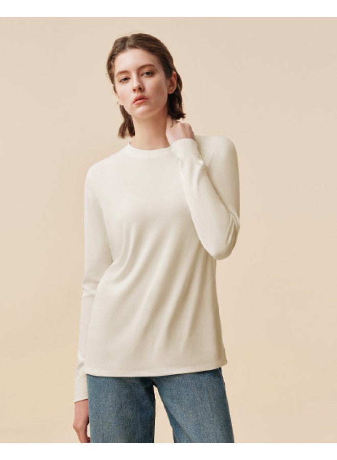 ubras 25 Autumn New Silk Wool H-Line Casual Base Layer Women'S Thermal Underwear - Image 1