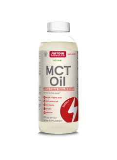 جارو فورملاز زيت MCT من Jarrow Formulas، مكمل غذائي، دعم النظام الغذائي الكيتوني للحصول على طاقة سريعة، 20 أونصة سائلة من الزيت، إمداد لمدة 39 يومًا  - Image 1