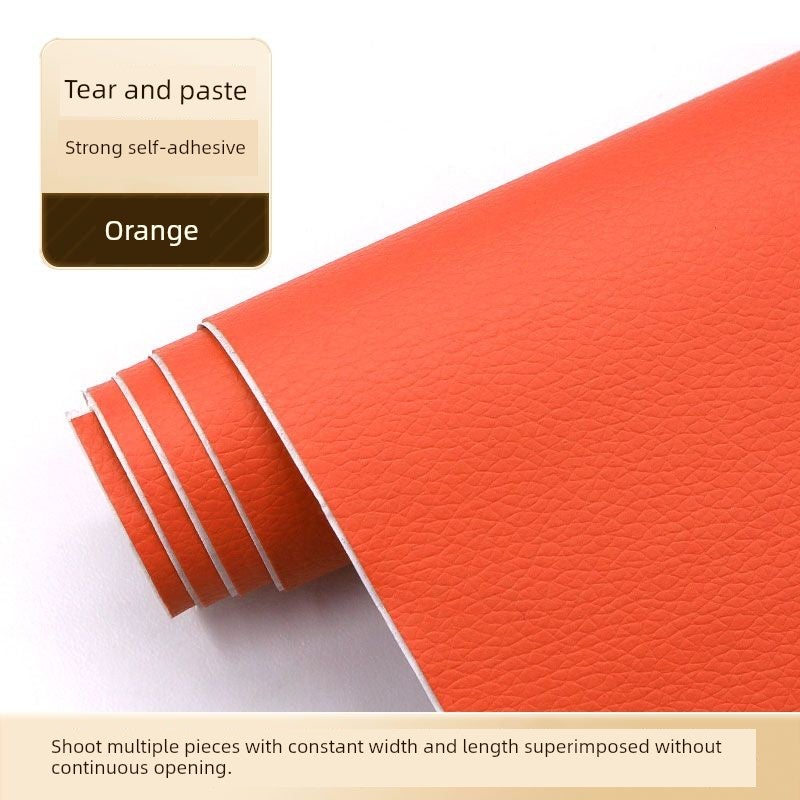 Seat cushion leather cover computer chair stool cover leather cover chair protective cover foreskin office replacement leather tape - Image 3