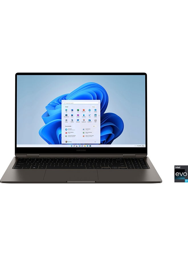 جالاكسي بوك 3 مع شاشة 15.6 بوصة، معالج Core i7-1360P/16GB RAM/1 جيجابايت SSD/رسومات Intel Iris Xe/Windows 11 Home إنجليزي جرافيت