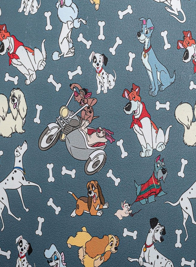 Loungefly Disney Dogs Mini-Backpack Handbag All Over Print Lady Tramp Dalmatians - Image 5