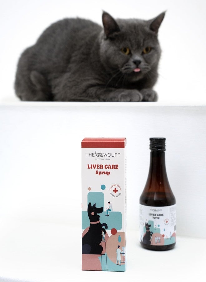 The Wouff Liver Care Syrup for Dogs & Cats - Chicken Flavour, 200ml | Supports Liver Health & Detox | Veterinary Formula Pet Supplement - Image 4