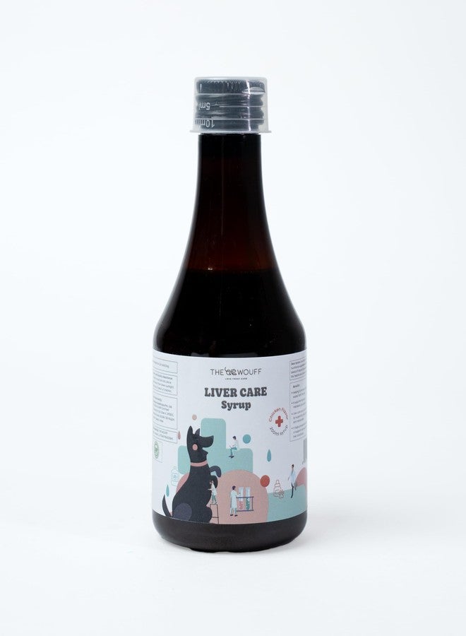 The Wouff Liver Care Syrup for Dogs & Cats - Chicken Flavour, 200ml | Supports Liver Health & Detox | Veterinary Formula Pet Supplement - Image 2