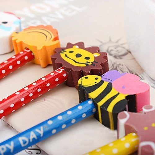 PARTEET Pack Of 12 Pencils, Thick Strong Grip Pencils, Suitable For School, Kids Art Drawing Drafting Sketching Shading, Black - Image 4