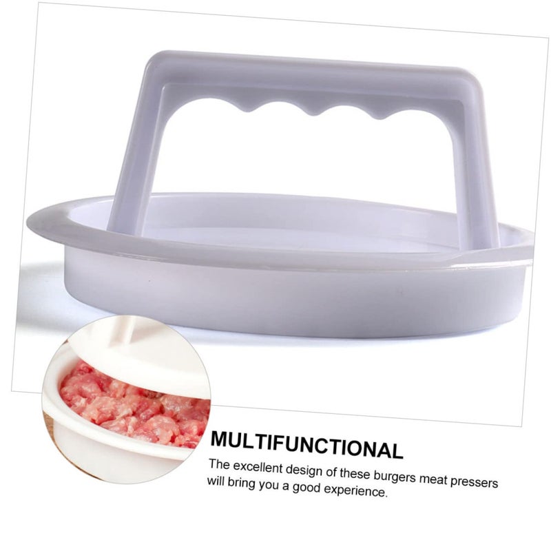 8Pcs Stainless Steel Burger Press Hamburger Masher Meat Molds Kitchen Accessories - Image 5
