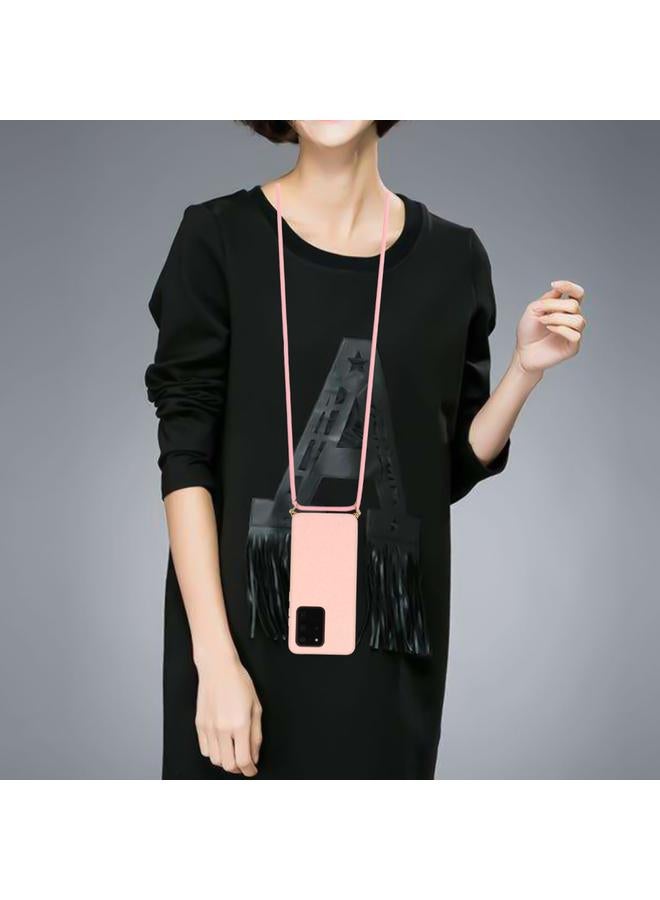 Zaboon Case For Galaxy S20 Ultra Wheat Straw Material + TPU Protective Case with Lanyard - Image 4