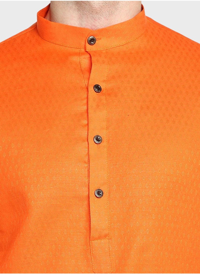 Devoiler Ethnic Asymmetric Long Kurta  - Image 3