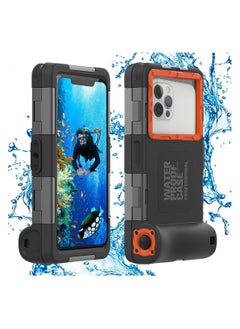General IP68 Waterproof Case for iPhone 16/Plus/Pro/Pro Max Universal Diving Underwater Phone Case Sealed Underwater Photography Protective Cover Suitable for Swimming & Snorkeling  - Image 1