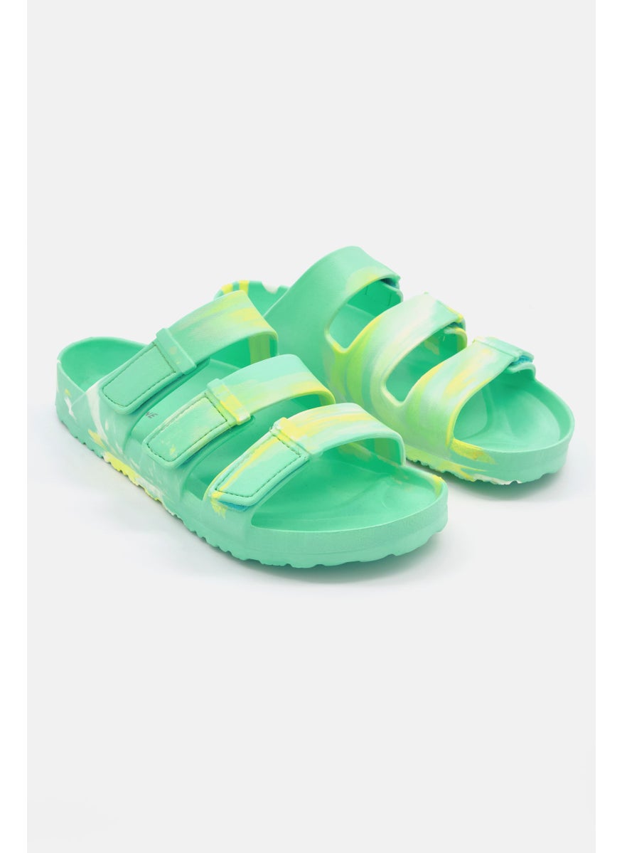 Men Velcro Slip On Slide Slippers, Pale Green - pzsku/Z582CA16B597AE56B5966Z/45/_/1739110620/e0f52aa6-6038-4670-882b-a639a916e6e1