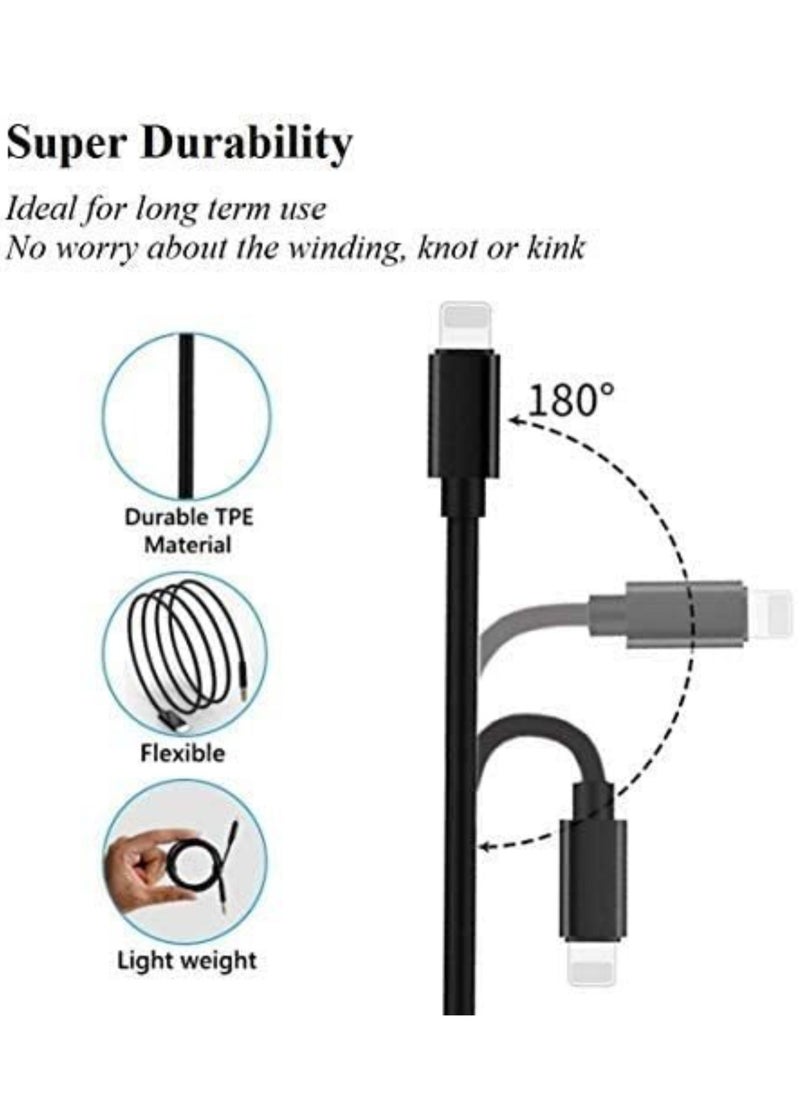 Raxoom Aux Cord for iPhone, Apple MFi Certified Lightning to 3.5mm Aux Cable for Car Compatible with iPhone 12 11 XS XR X 8 7 6 iPad iPod to Car Home Stereo Speaker Headphone, 3.3FT Black - Image 3