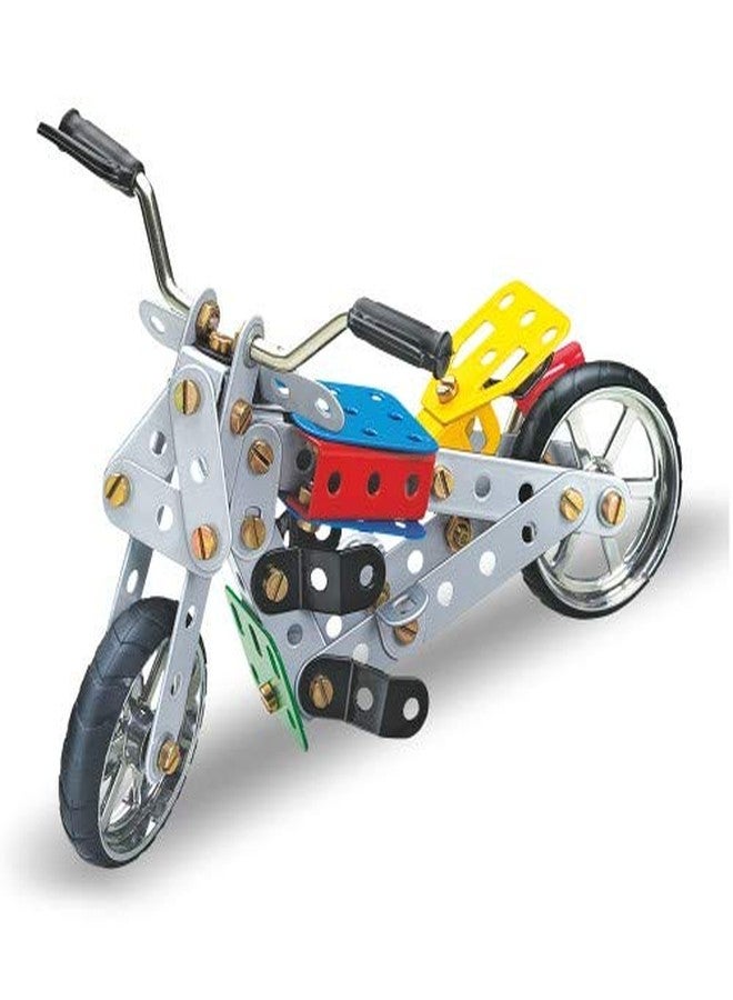 Mechanix Motor Bikes Series, 155 Pieces in The Game, Can Make 14 Different Motor Bikes Models, Made in India Game, for 8+ Years of Kids - Image 2