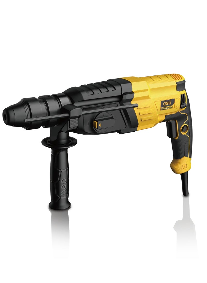 ديلي جاك همر كهربائي Deli EDL-DC28-E1 بقدرة 1050 واط – مثقاب مطرقي دوار SDS-Plus بحجم 28 مم - Image 5