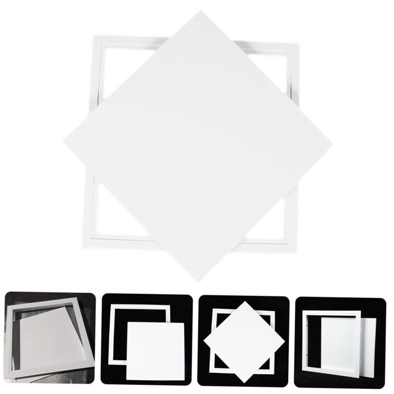 NUOBESTY Bathroom Access Panel Concealed Wall Vent Cover for AC and Plumbing Easy Installation - Image 4