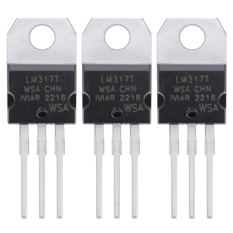 ALLECIN LM317T LM317 Voltage Regulator Adjustable IC 1.5A 1.2V to 37V TO-220(Pack of 30pcs) - Image 1