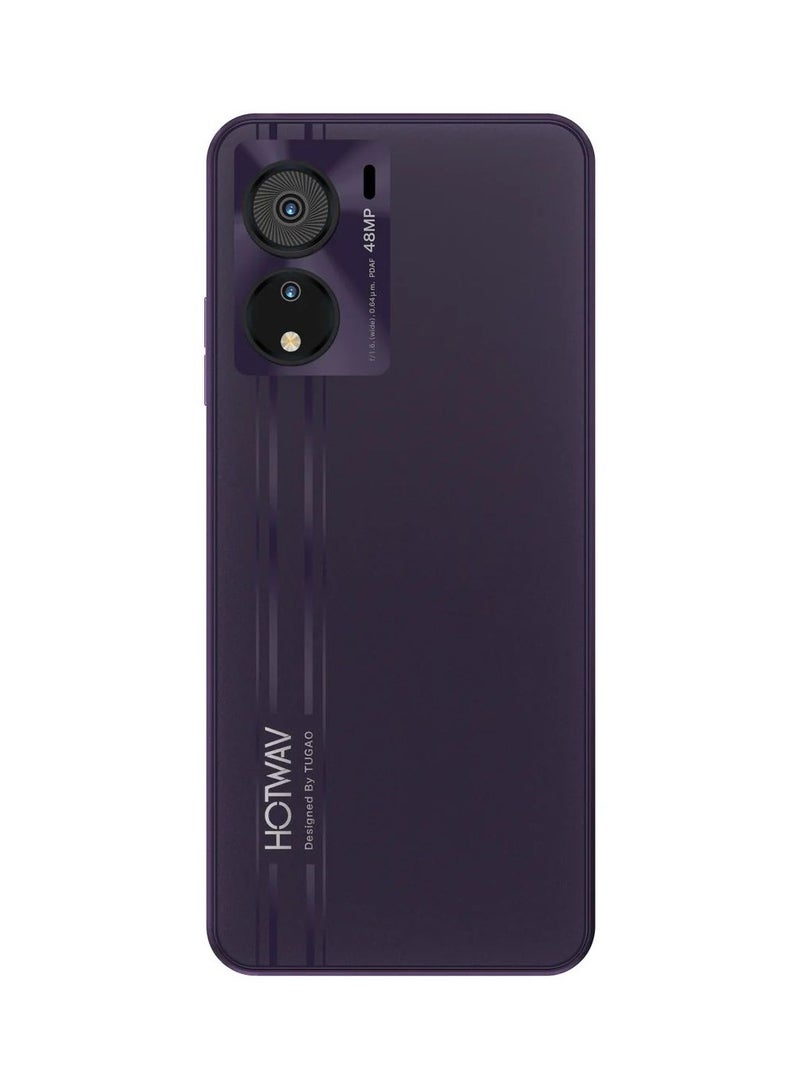 HOTWAV Note 12 EF Smartphone (4+4GB) RAM+128GB ROM 6’8 inch HD+ Display Radiant Purple - Image 1
