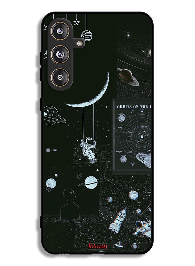 Tolwak Samsung Galaxy F55 5G Protective Case Cover Orbits Of The Planets - Image 1