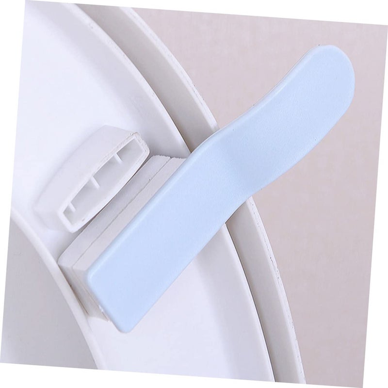 8 Pcs Toilet Seat Lifter Handle With Adhesive For Elderly Kids Bathroom - Image 4