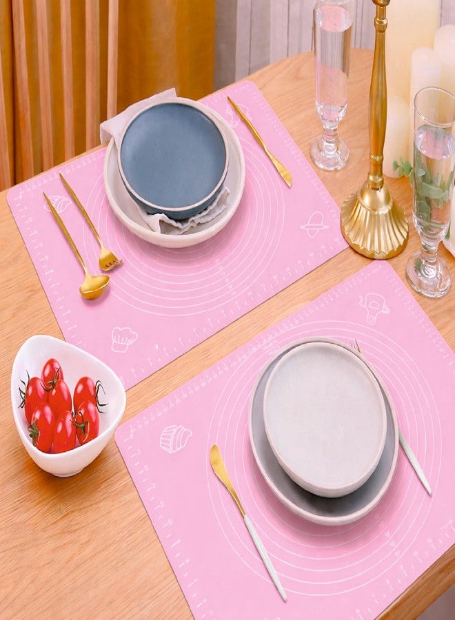 Eripeli Silicone Roti Mat Large with Measurements | Non-Stick Silicone Baking Mat for Roti, Chapati, Cake & Dough | Stretchable Atta Kneading Mat | Big Size Reusable Kitchen Baking Mat - Image 2
