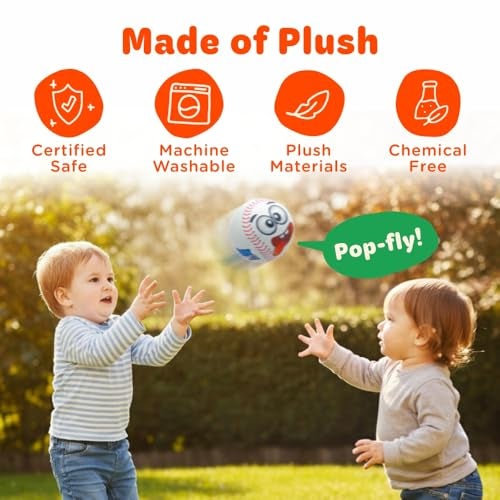 Move2Play, Hilariously Interactive Toy with Music & Sound Effects | Birthday Gift for Boy & Girl | Ball for Toddler & Baby | Indoor/Outdoor | 1, 2, 3+ Year Old - Image 4