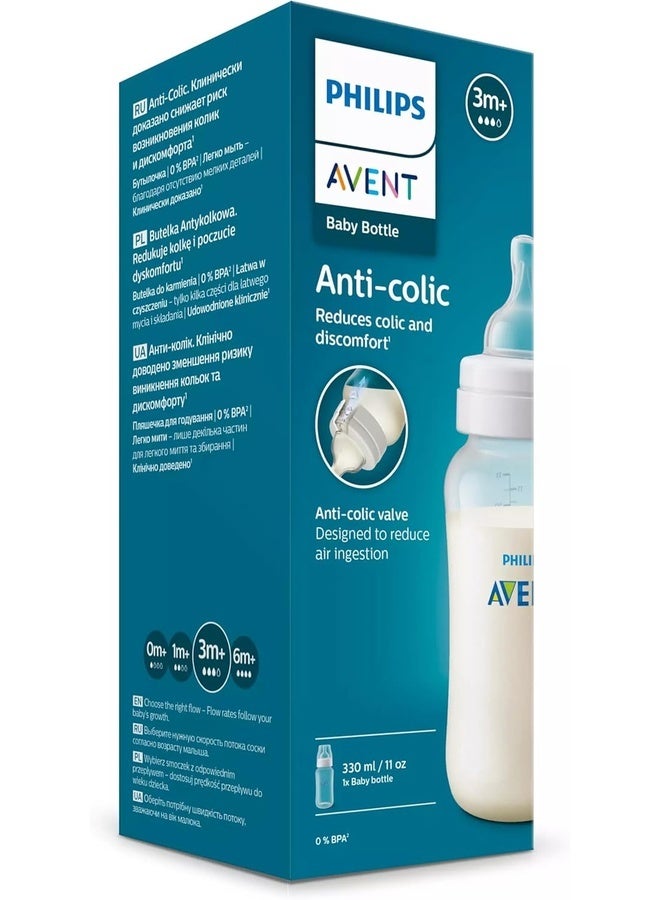 Philips Avent Anti-Colic Baby Bottle, 330ml, SCY106/01 - Image 2