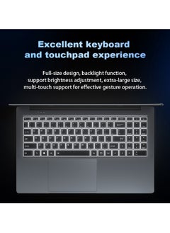 ACEMAGIC Laptop AMD Ryzen7 5700U 16.1-inch FHD 16GB SO-DIMM DDR4 512GB M.2 2280 PCIe3.0 SSD with Windows 11/WIFI6/BT5.2/Type-C/USB3.2/HDMI/backlit keyboard/16:9/AD Metal house  - Image 3
