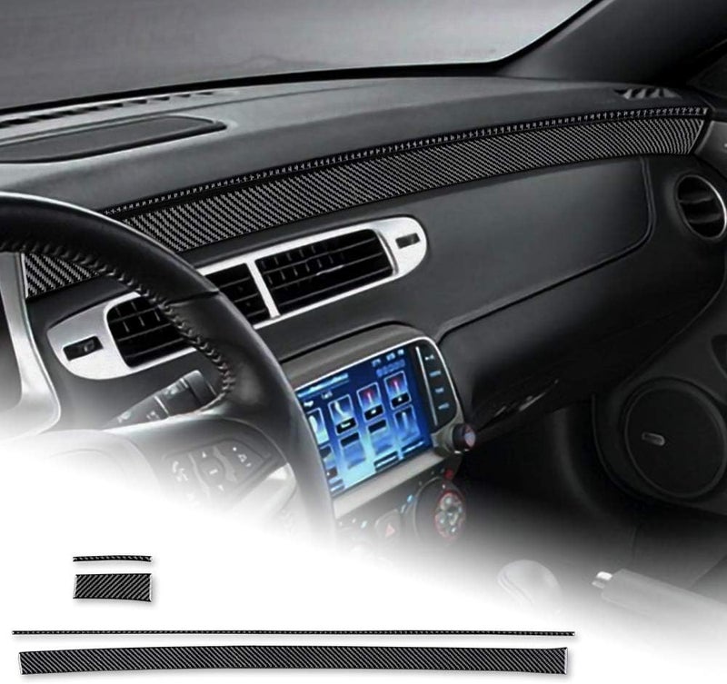 AIRSPEED Carbon Fiber Dash Panel Sticker for Chevrolet Camaro 2010-2015 - Image 1