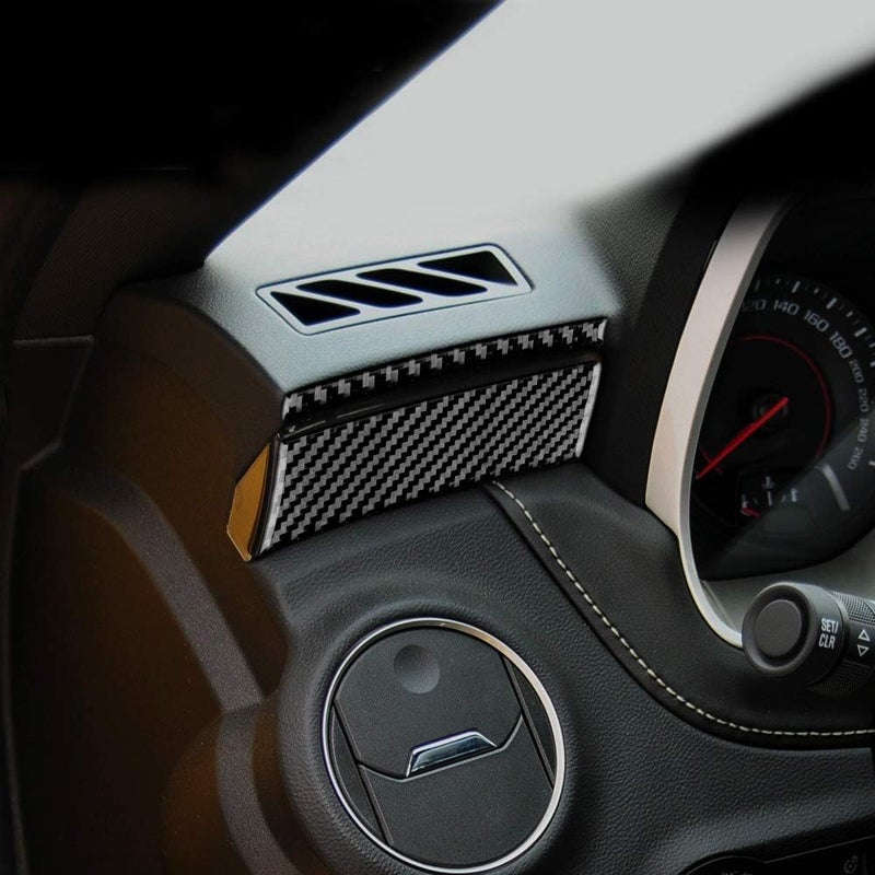 AIRSPEED Carbon Fiber Dash Panel Sticker for Chevrolet Camaro 2010-2015 - Image 5