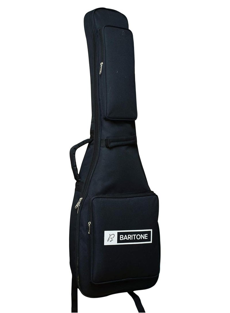 Baritone Heavy Padded Bass Guitar Gig Bag for Fender Squier Affinity Precision PJ (Only Bag) - Image 1