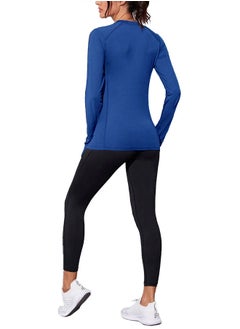 Nileton Sportswear - Sport Top Long Sleeves - Royal Blue  - Image 4