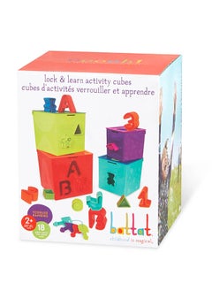 Sorting and Stacking Boxes, Activity Box Play Set, Lock and Learn Activity Cubes, Pre School Toys, Best Gift for Babies and Toddlers