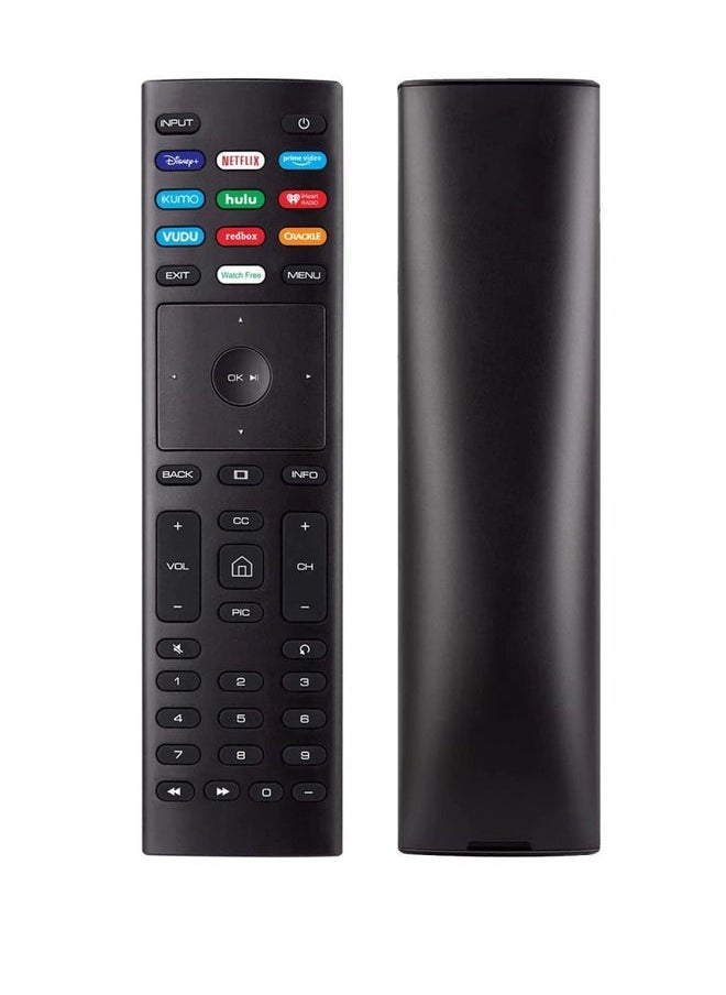 erorex - Replacement Voice Remote Control For All Vizio Smart TV P-Series M-Series V-Series D-Series OLED and Smartcast Series With 10 Shortcut Buttons Disney, Netflix, Prime Video, Hulu and More Black - Image 1
