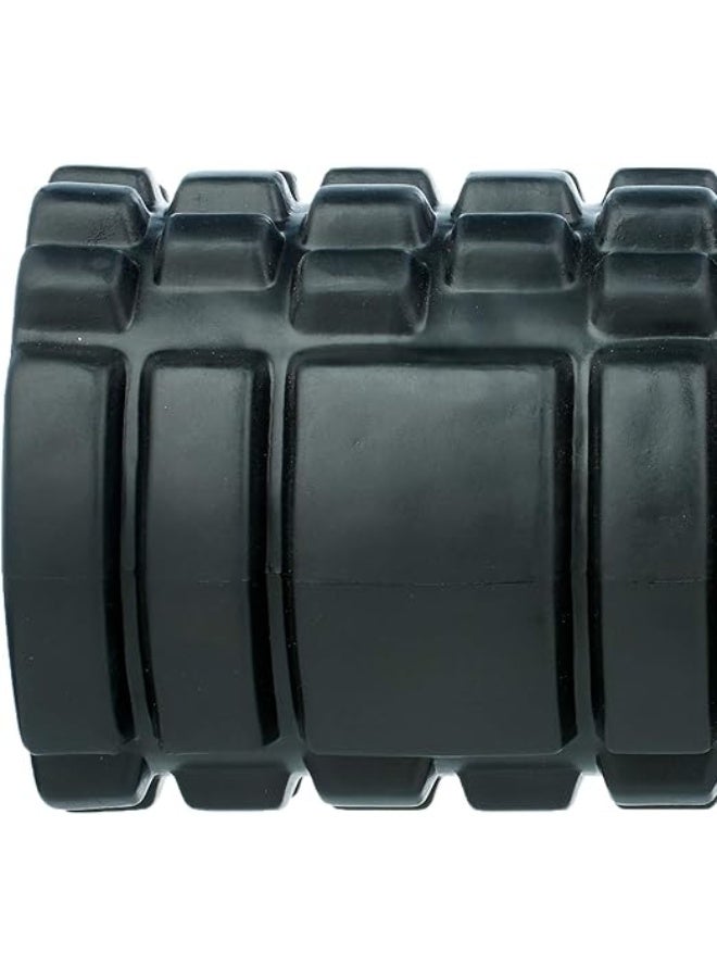 Roller for yoga trainings - black, (61x14) cm - Image 2